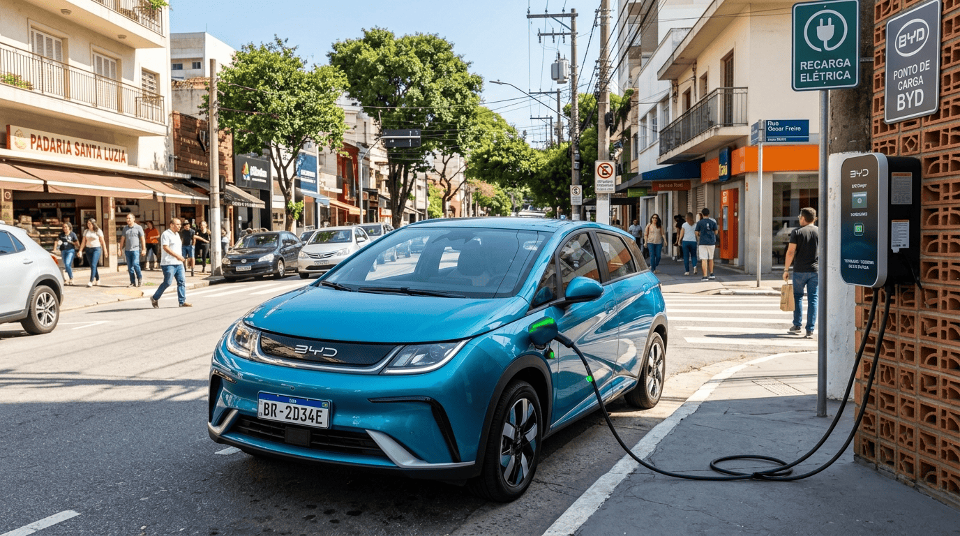 BYD aposta na direção autônoma para transformar mobilidade