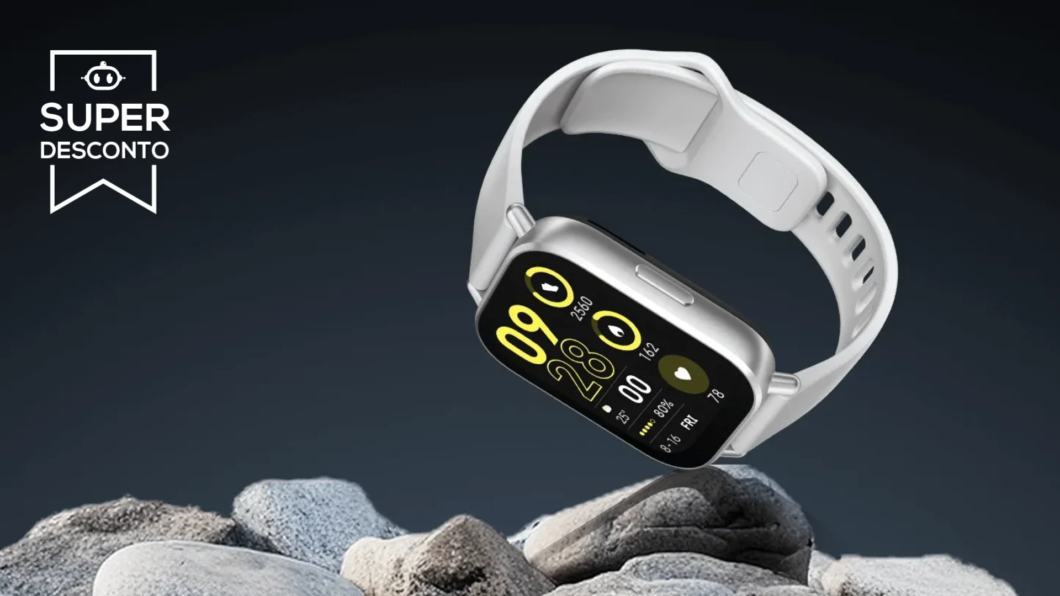 Redmi Watch 5 Active tem redução de mais de 60% em oferta no Mercado Livre