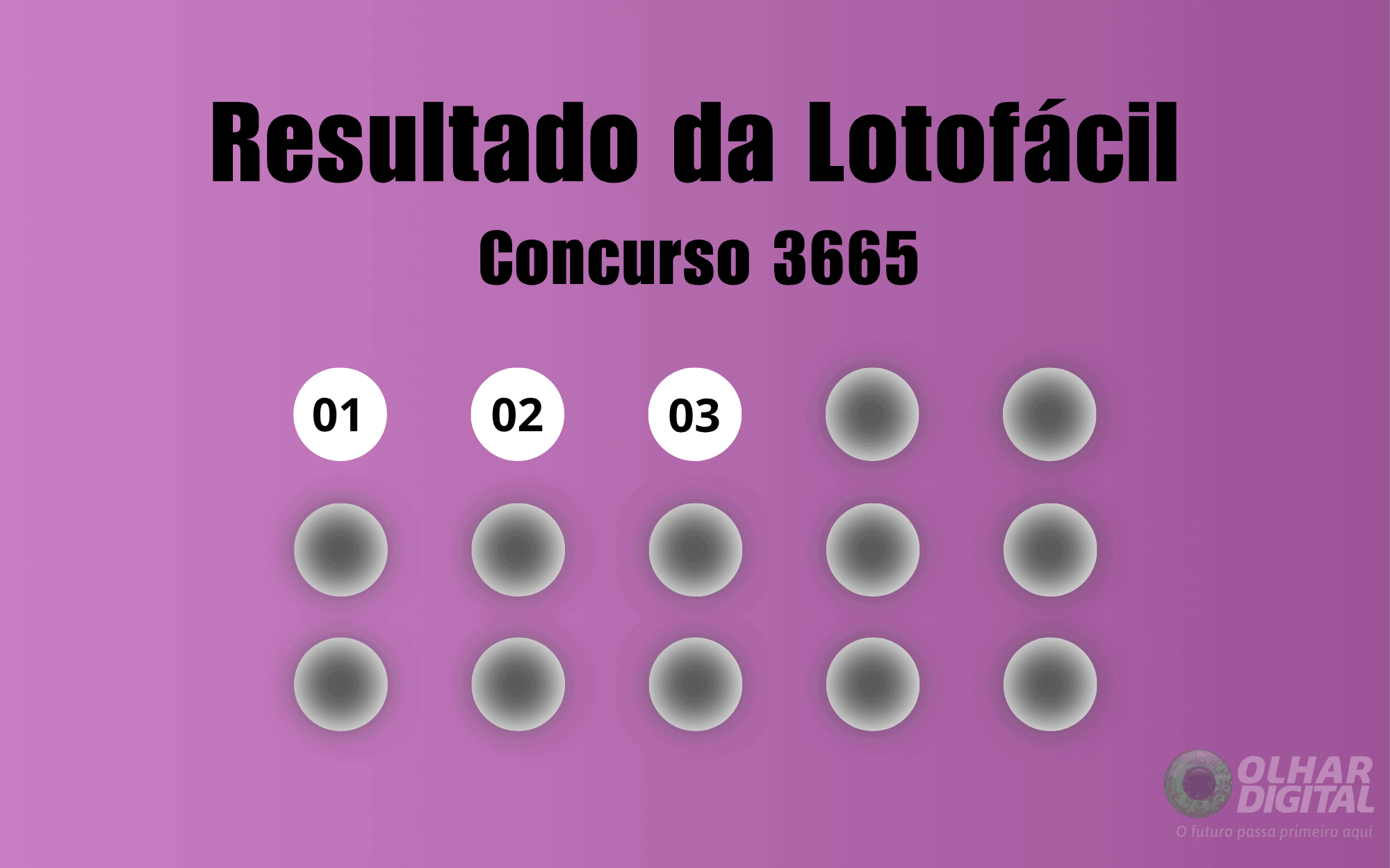Resultado da Lotofácil de hoje: veja números e ganhadores do concurso 3665 (sábado, 18/04)