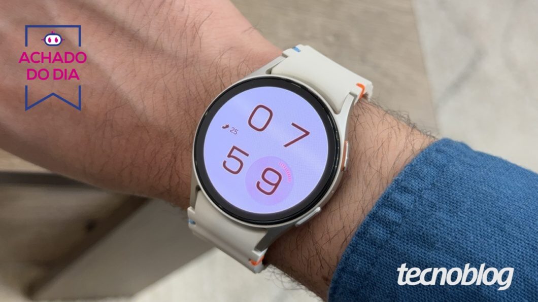 Galaxy Watch 7 com 62% OFF sai por menos de mil reais no Magalu