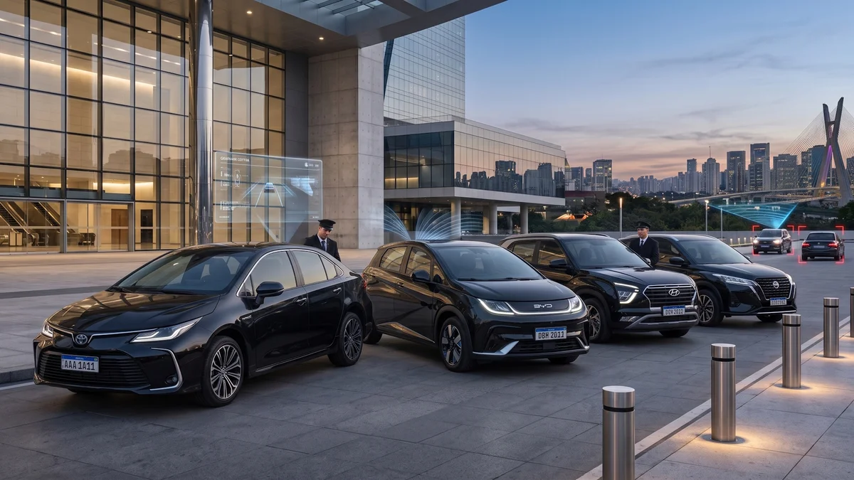 5 carros bons e baratos para fazer Uber Black em 2026