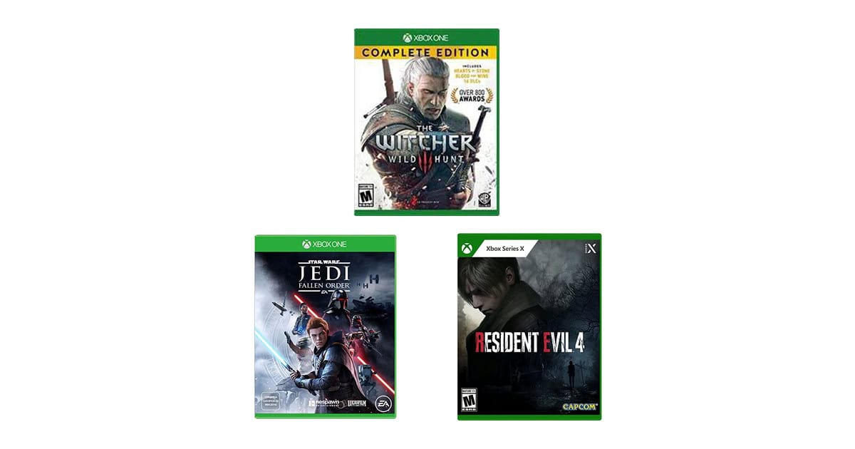 The Witcher, Jedi e Resident Evil: uma seleção de jogos Xbox que estão em promoção na Amazon