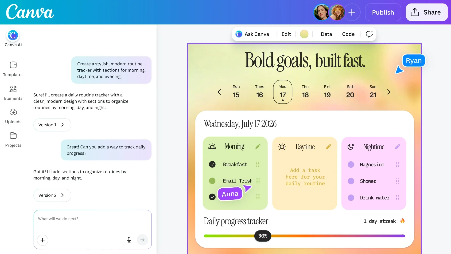 Canva lança ferramenta de IA para criar sites e apps sem saber programar