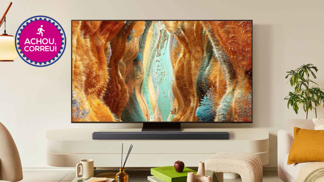 Smart TV Samsung OLED 4K 55” tem 30% OFF em até 12x exclusivo para Amazon Prime