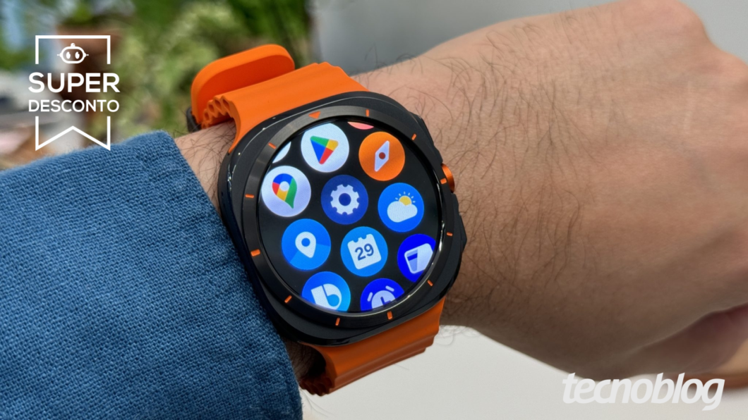 Galaxy Watch Ultra cai 65% em oferta antes do lançamento do Watch Ultra 2