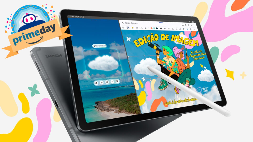 Prime Day 2026: Galaxy Tab S10 Lite tem o melhor preço desde janeiro