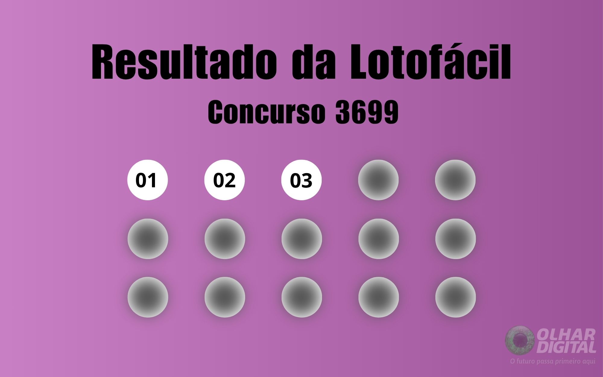 Resultado da Lotofácil de hoje: veja números e ganhadores do concurso 3699 (sábado, 30/05)