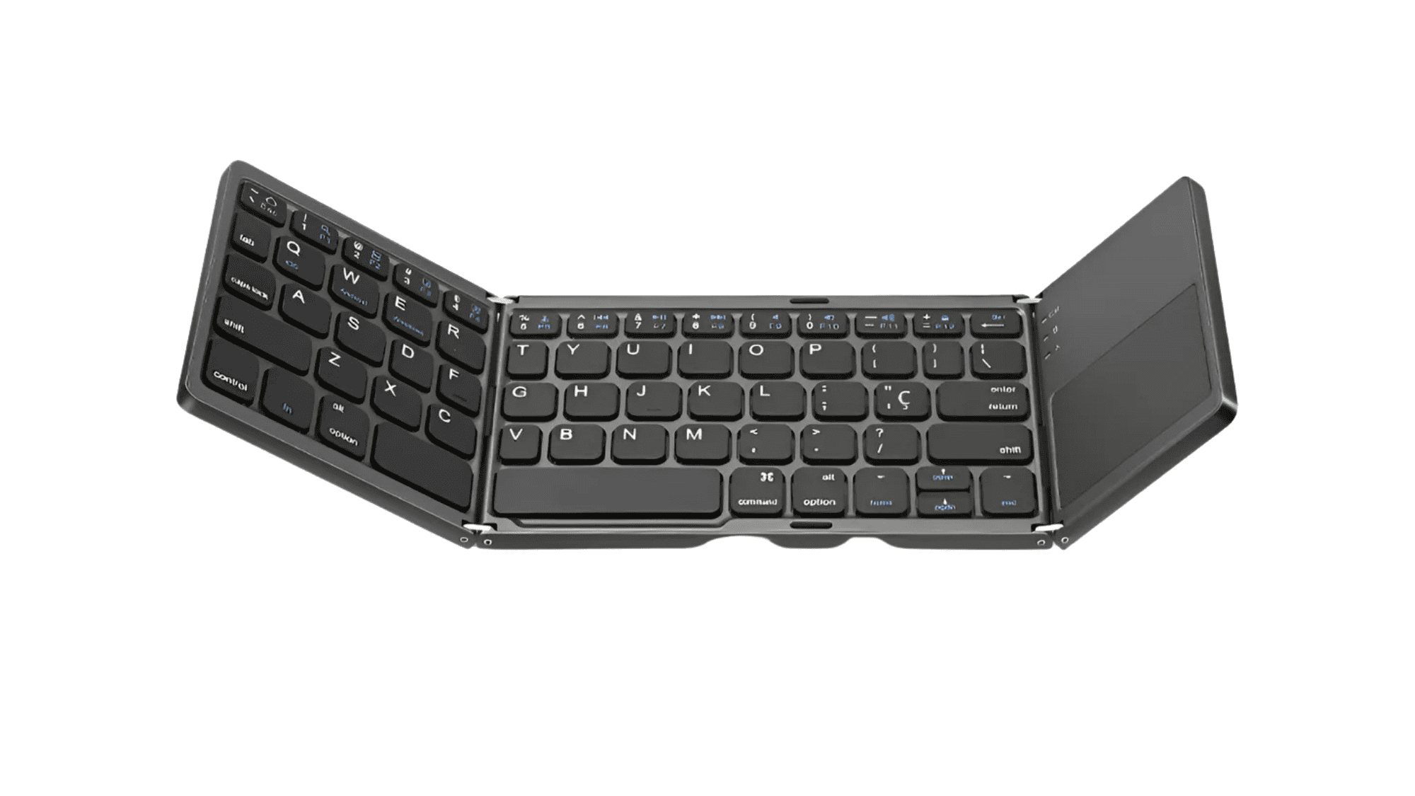 Teclado Bluetooth dobrável em oferta: cabe na bolsa e se conecta a PC, tablet e celular