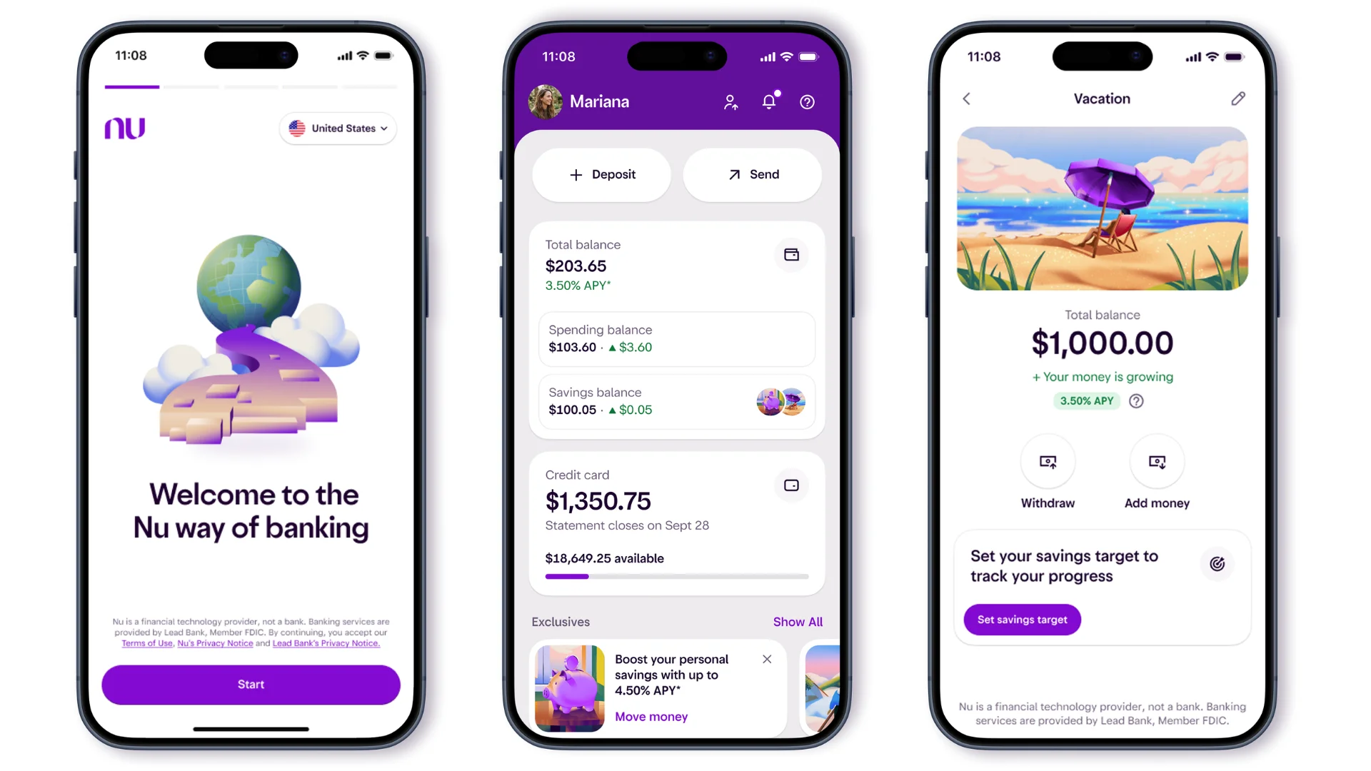 Nubank lança Nu Global para movimentar dinheiro em mais de 35 países