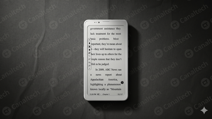 Celular com tela de Kindle chegando: marca revela primeiros detalhes