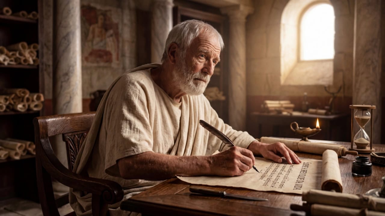 Sêneca, filósofo romano: “Não é que temos pouco tempo, mas desperdiçamos muito.”