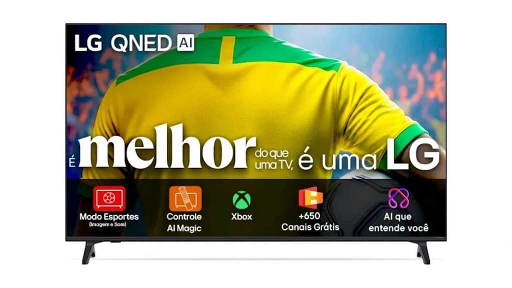 TV nova para a Copa do Mundo: confira 3 modelos de 65 polegadas em oferta