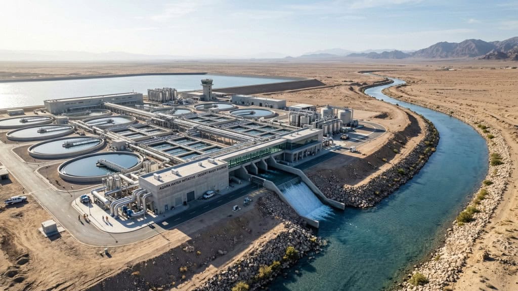 Um rio surgiu no deserto e o motivo vai além da engenharia