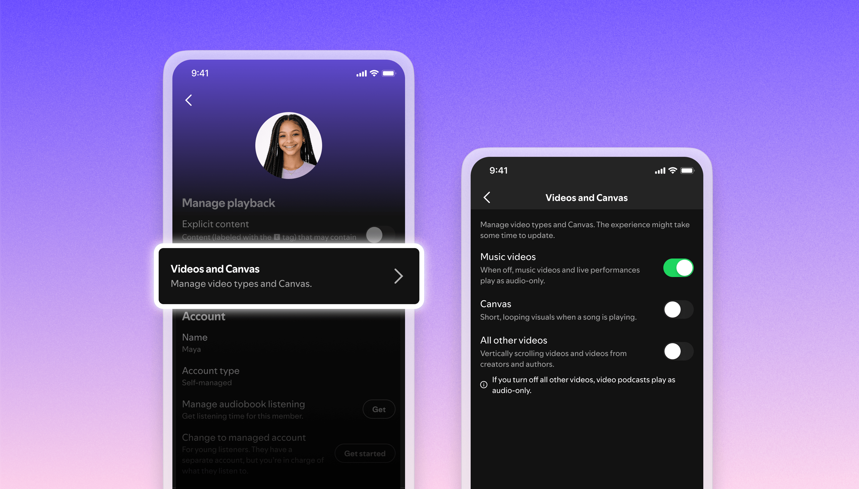 Spotify now lets you turn off all its videos