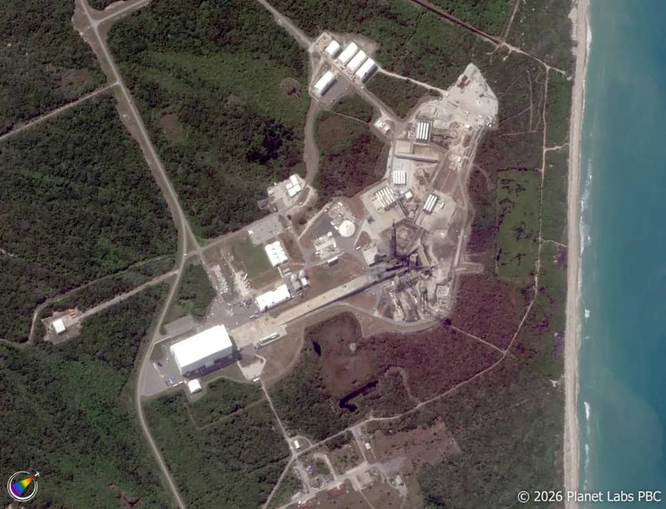 Explosão de foguete da Blue Origin deixa marcas visíveis do espaço