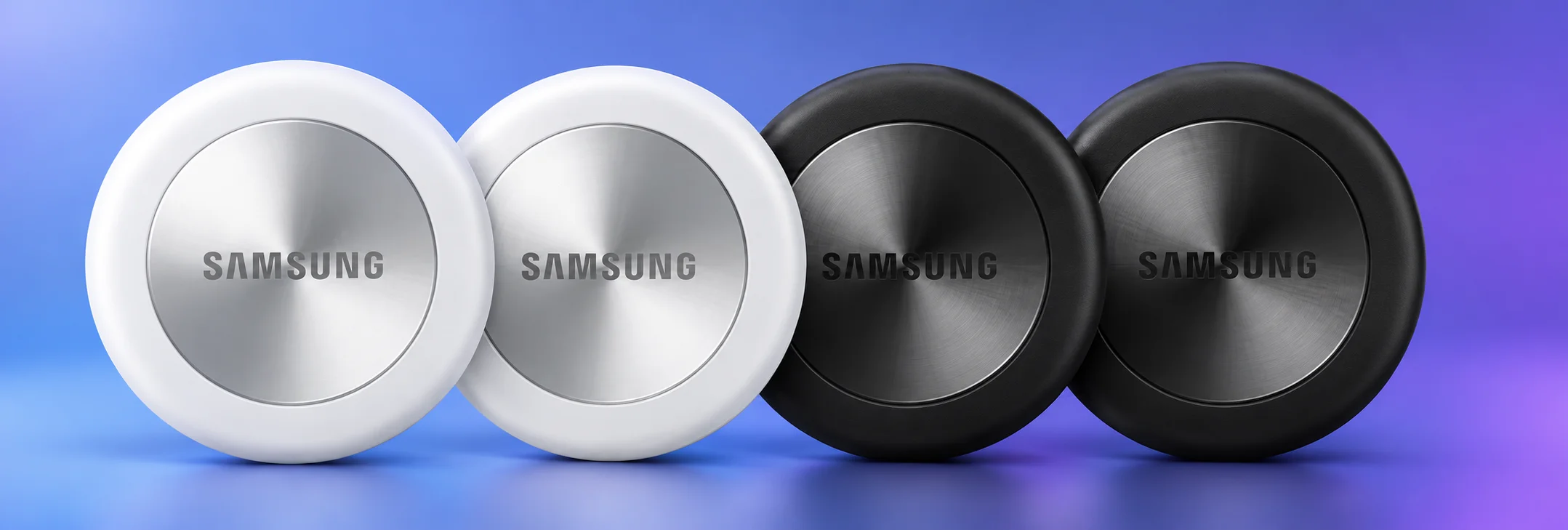 "AirTag da Samsung" aparece em imagens vazadas com visual que lembra uma moeda futurista