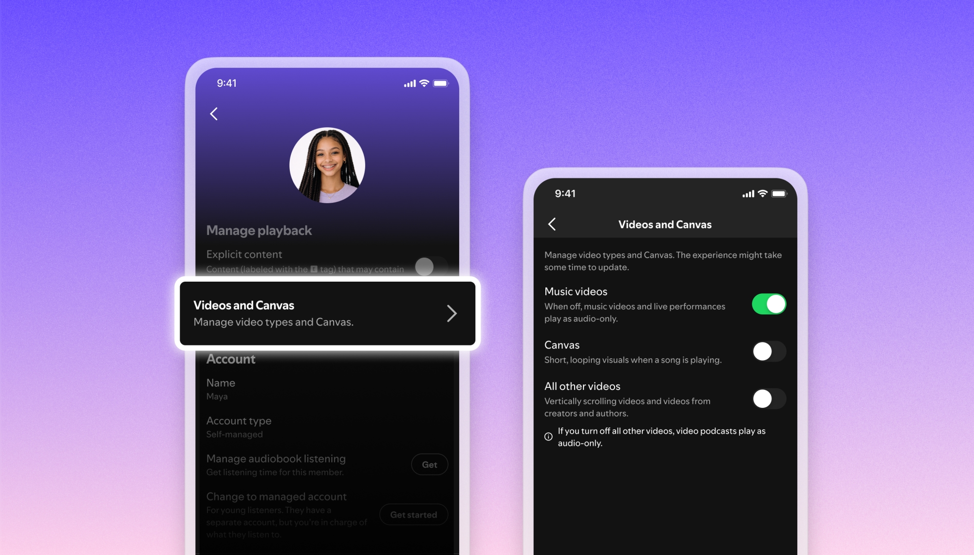 Spotify agora permite desativar todos os vídeos do app