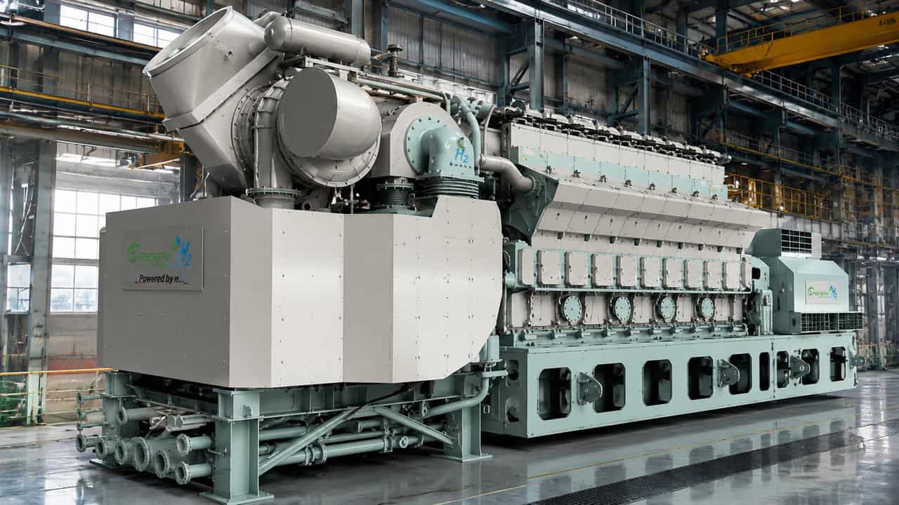 O motor japonês que roda com hidrogênio e gera energia