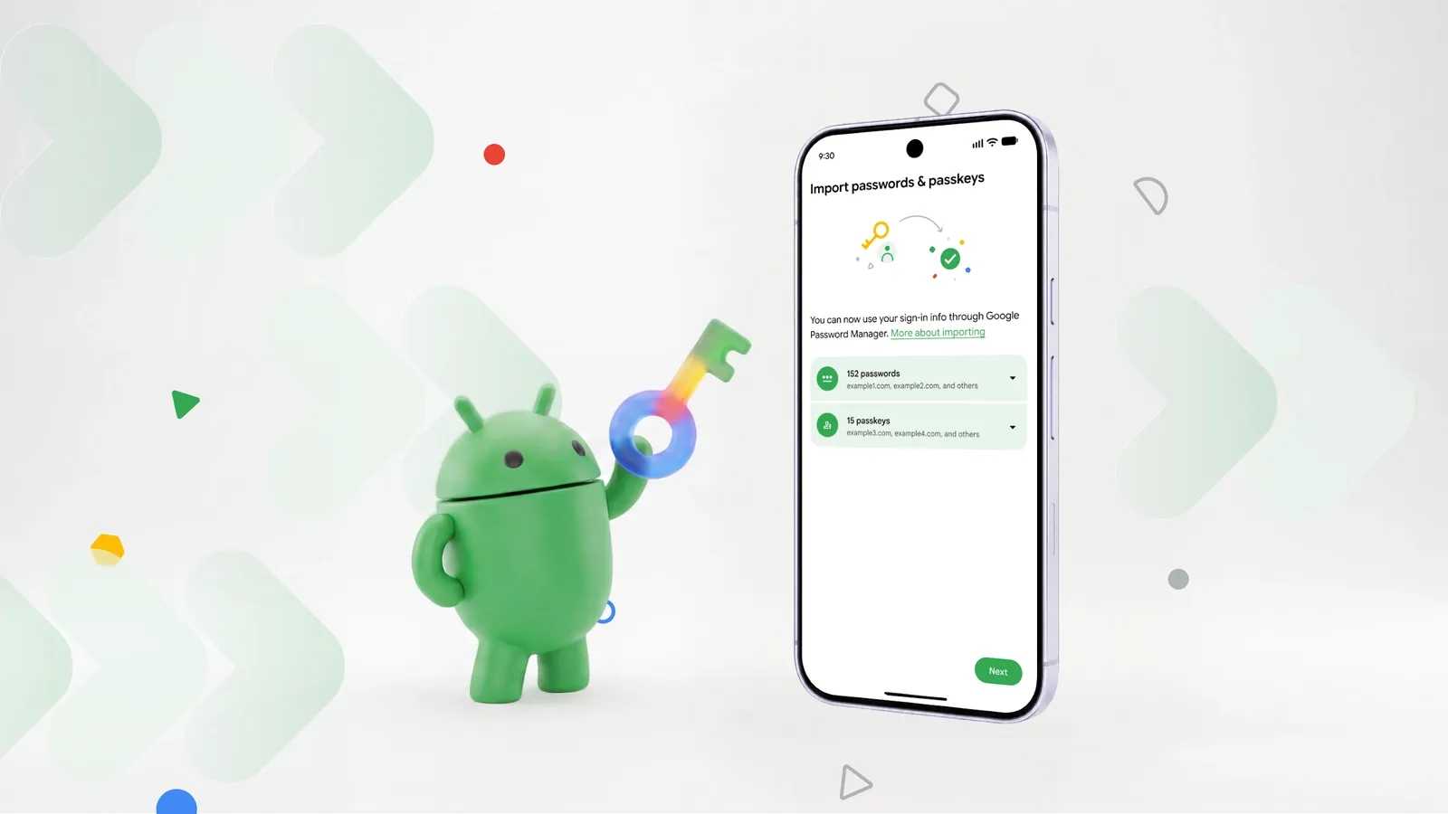 Ficou mais fácil trocar de gerenciador de senhas no Android