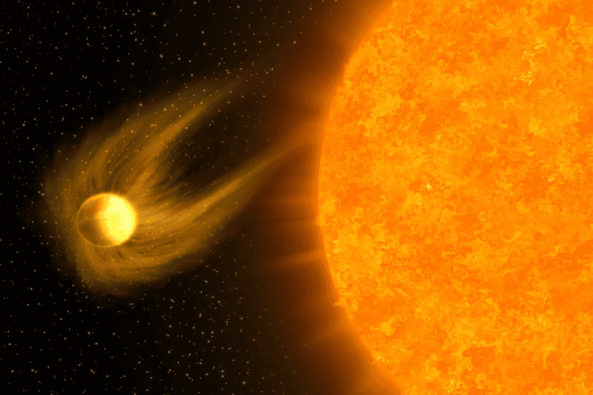 Cientistas descobrem estrela “canibal” que pode estar consumindo sistema planetário