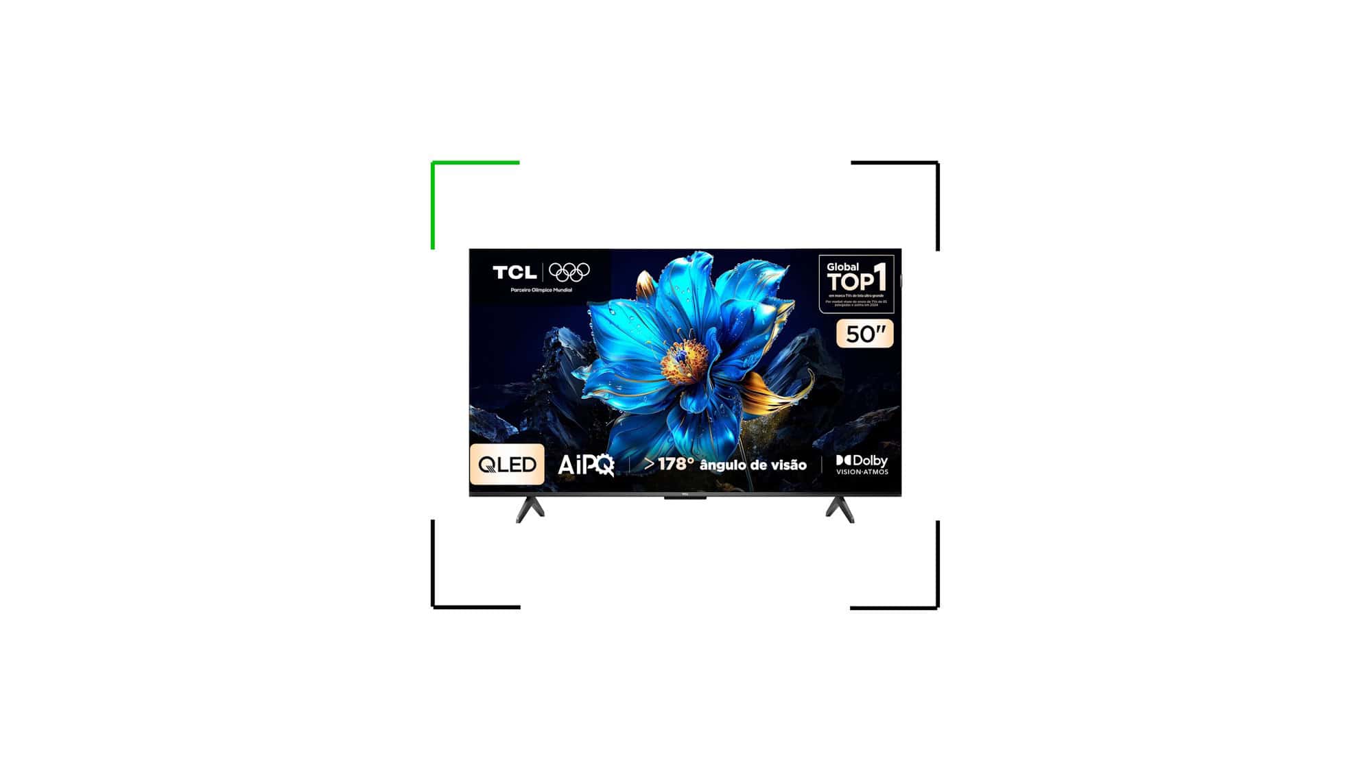 Smart TV em oferta: modelo de 50 polegadas da TCL com desconto para a Copa do Mundo