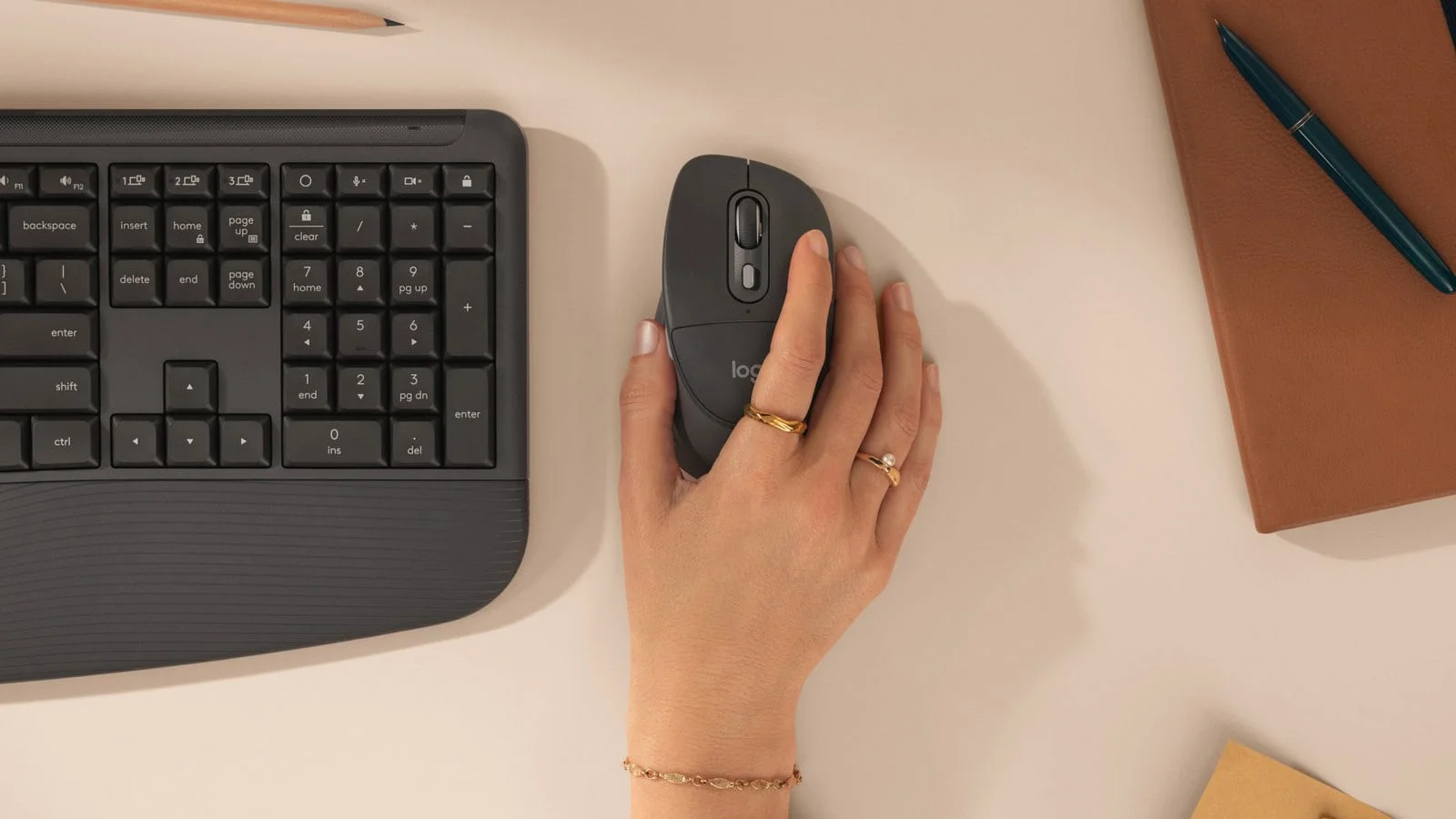 Novo mouse da Logitech tem detalhe nunca visto para evitar fadiga no home office