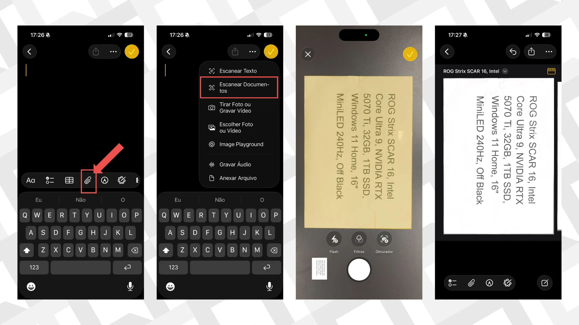 Como usar o celular como scanner de documentos