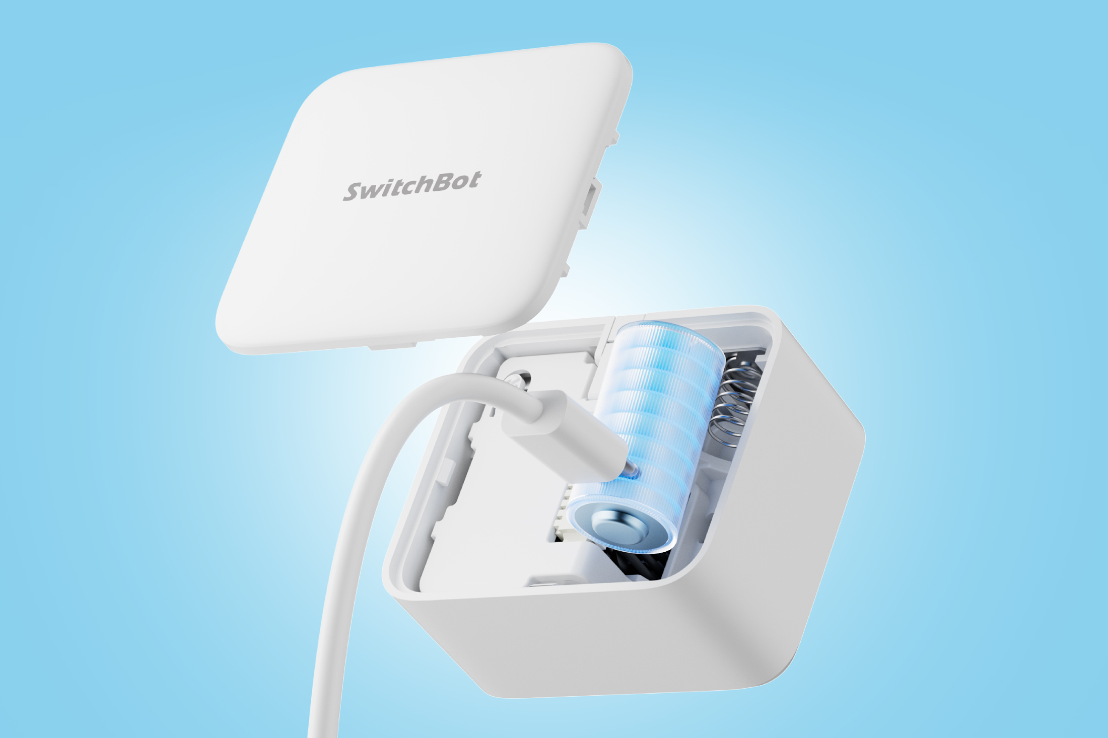 SwitchBot’s button-pressing robot is now available with a rechargeable battery