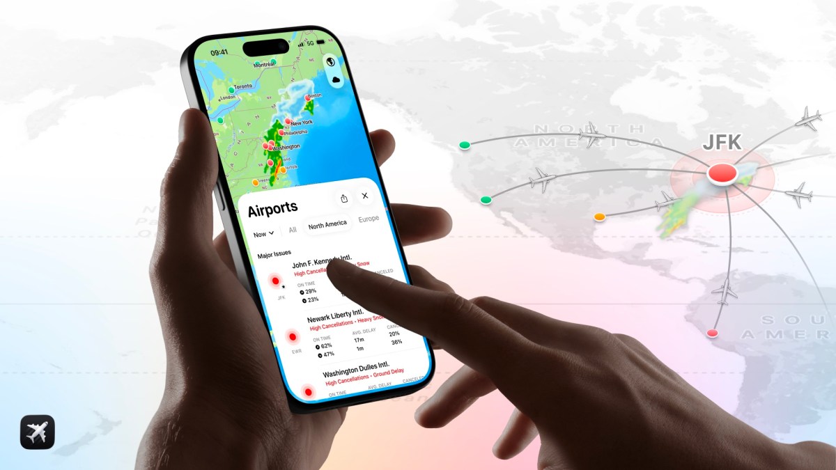 Flighty’s new update gives you real-time alerts about airport disturbances