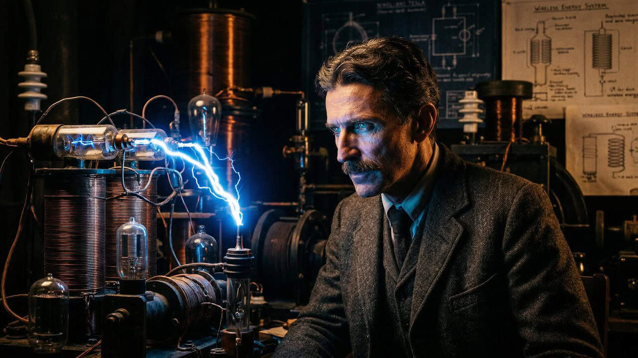 Nikola Tesla, inventor: “O mundo se move devagar e é difícil ver as novas verdades.”