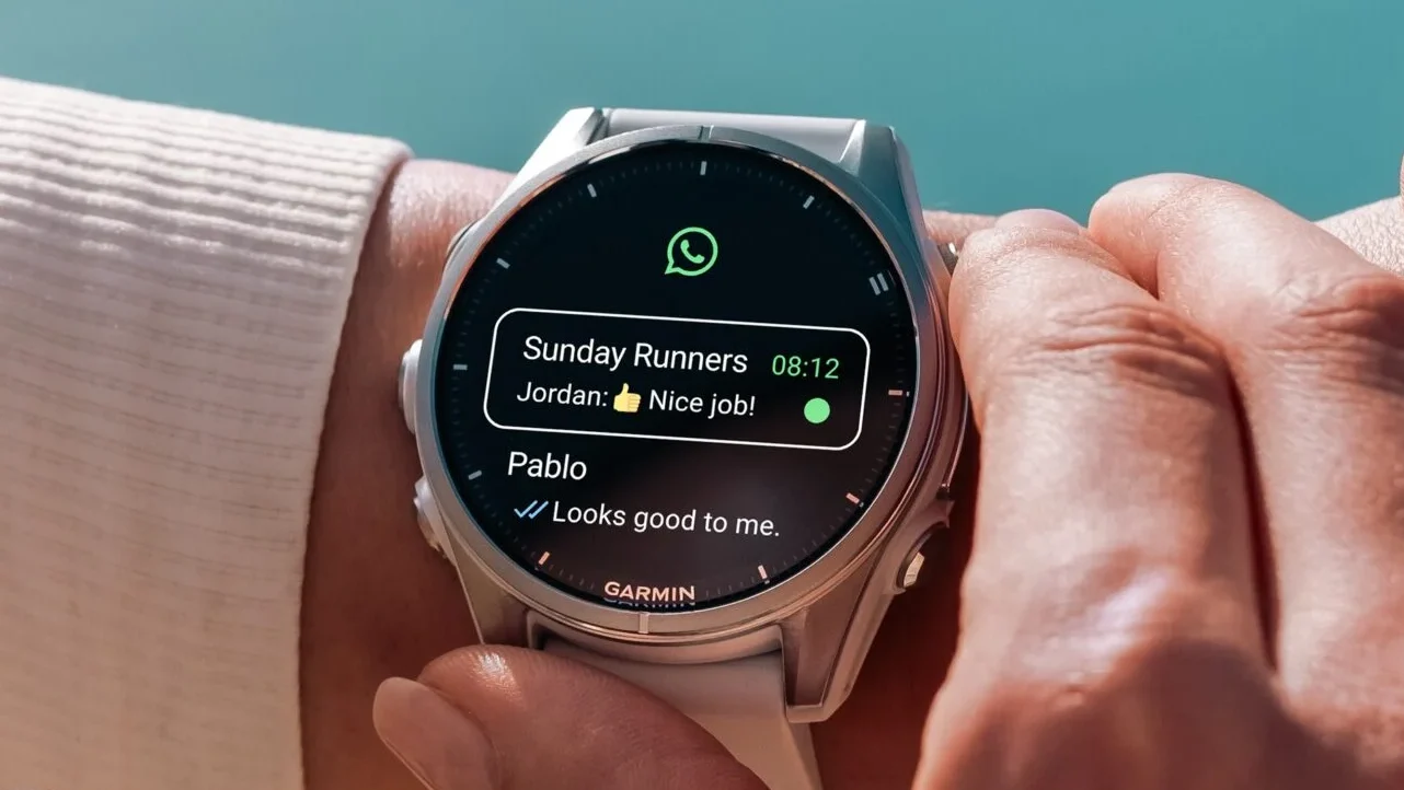WhatsApp chega aos relógios inteligentes da Garmin
