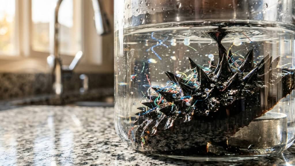 Estudante cria sistema revolucionário que remove 96% dos microplásticos da água potável