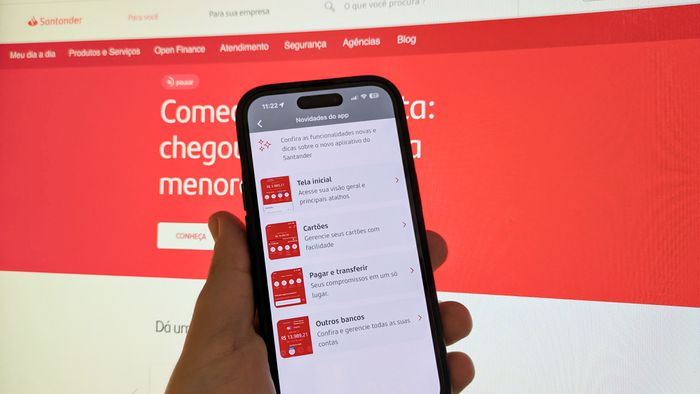 App do Santander ganha Central de Segurança para reforçar a proteção da conta