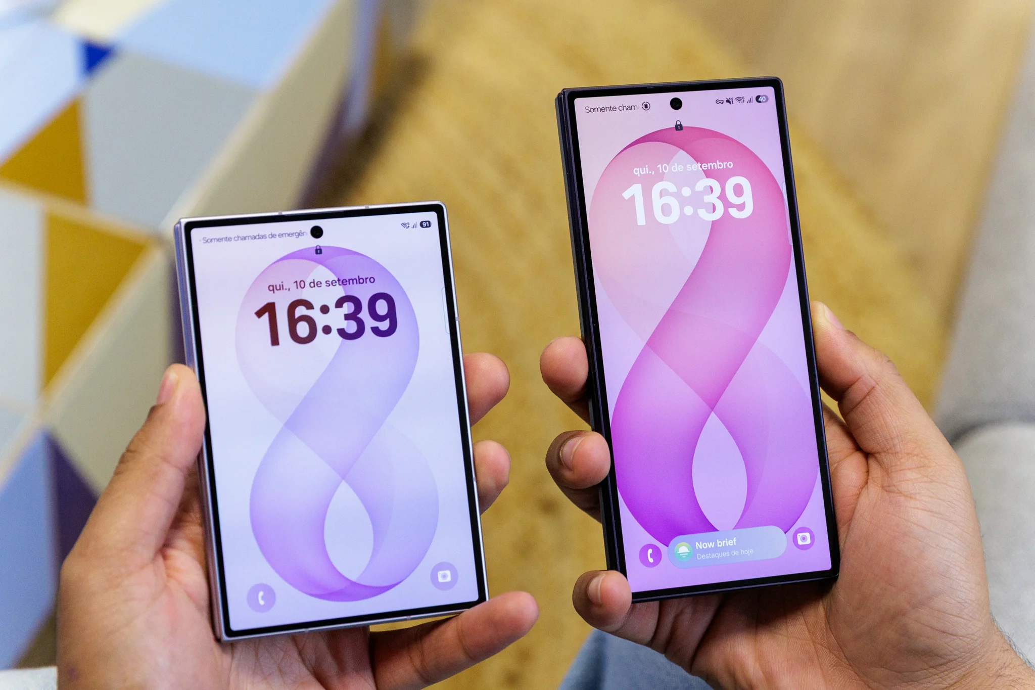 Galaxy Z Fold 8 vs. Fold 8 Ultra: maior significa melhor? Nós comparamos
