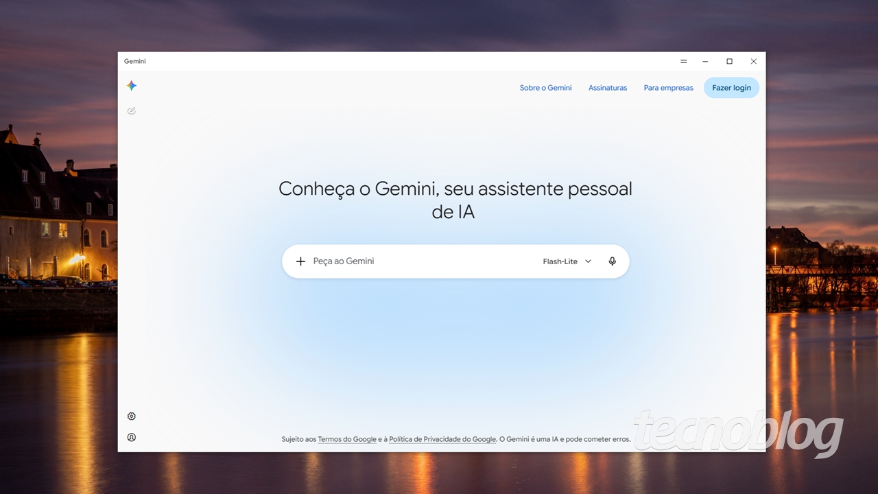 Gemini agora tem app oficial para Windows