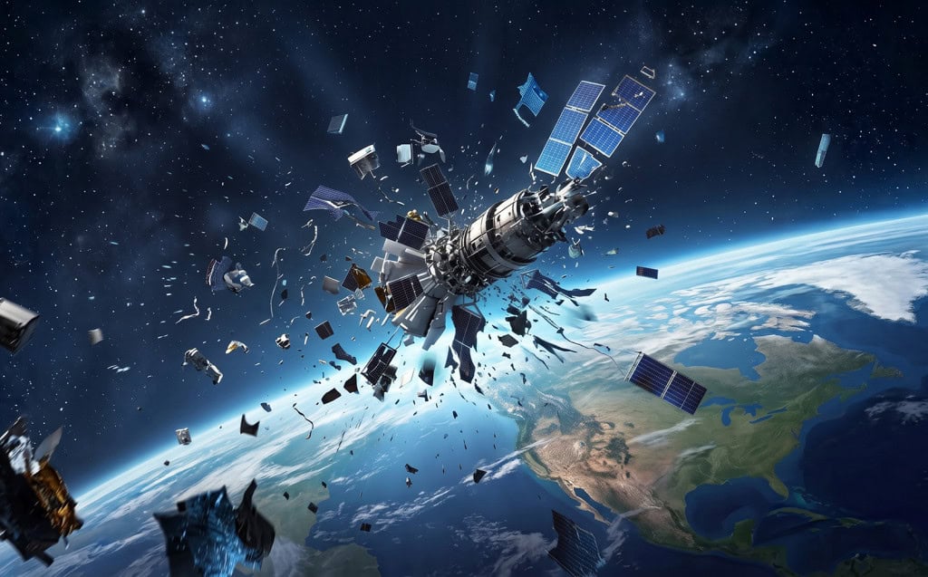 Coincidência? Satélite explodiu no espaço um dia antes de EUA anunciarem armas em órbita