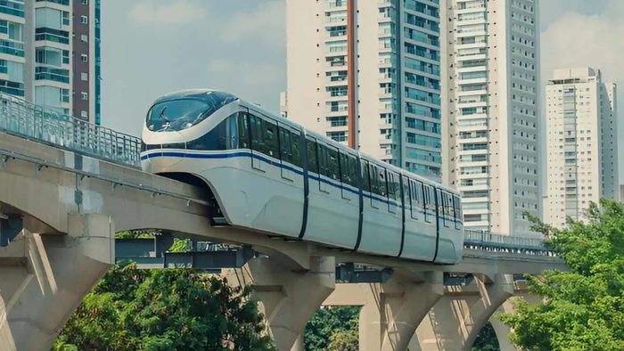 O que torna o novo trem elétrico da BYD em SP diferente de tudo?