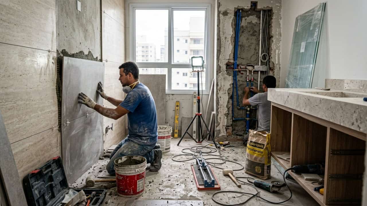 Quanto custa reformar um banheiro completo em 2026?