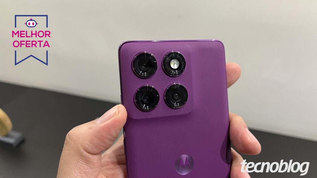 Motorola Edge 60 Pro (512 GB) despenca 37% em promoção no Magalu