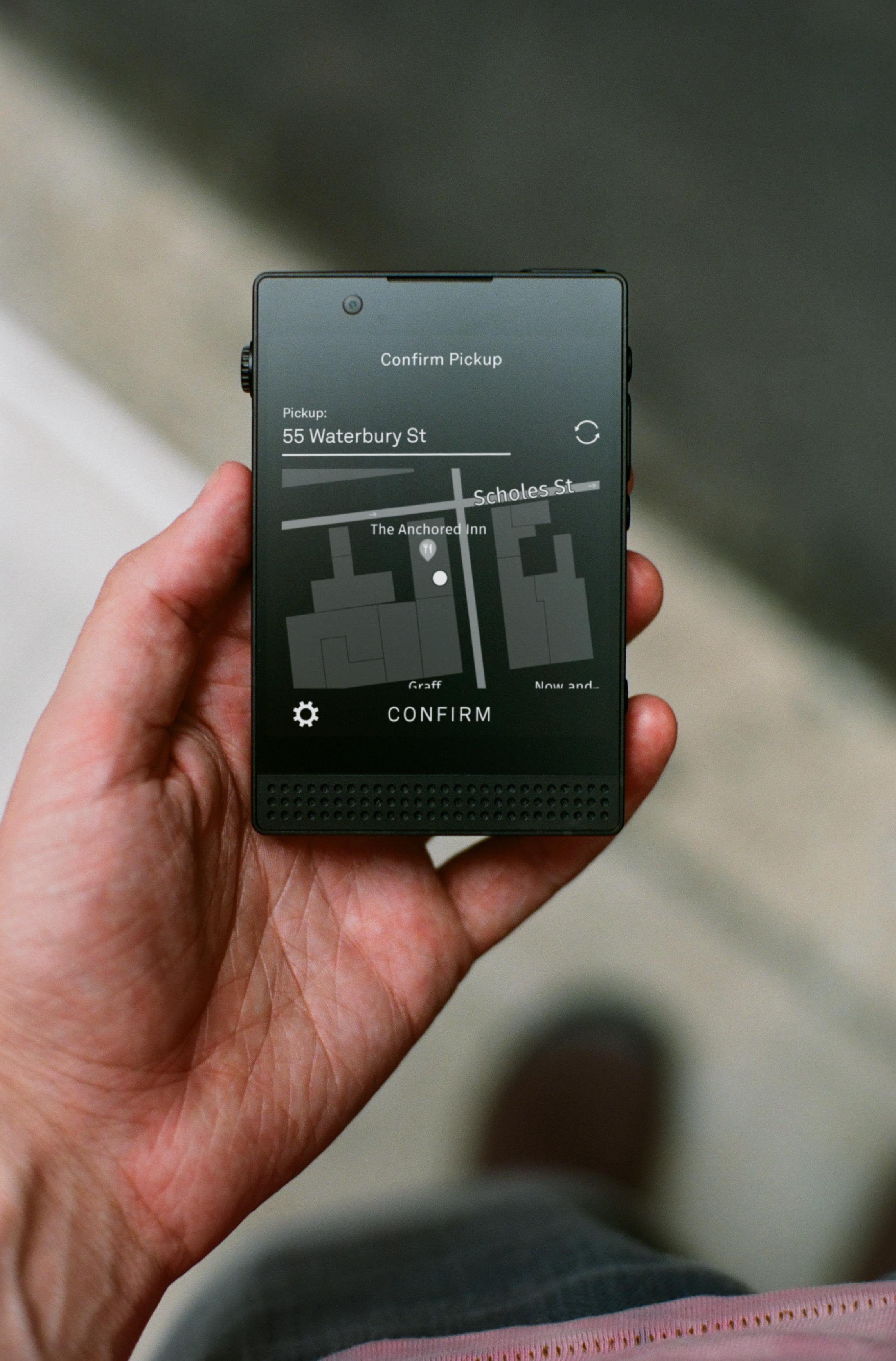 Now Light’s minimalist phone can easily call an Uber