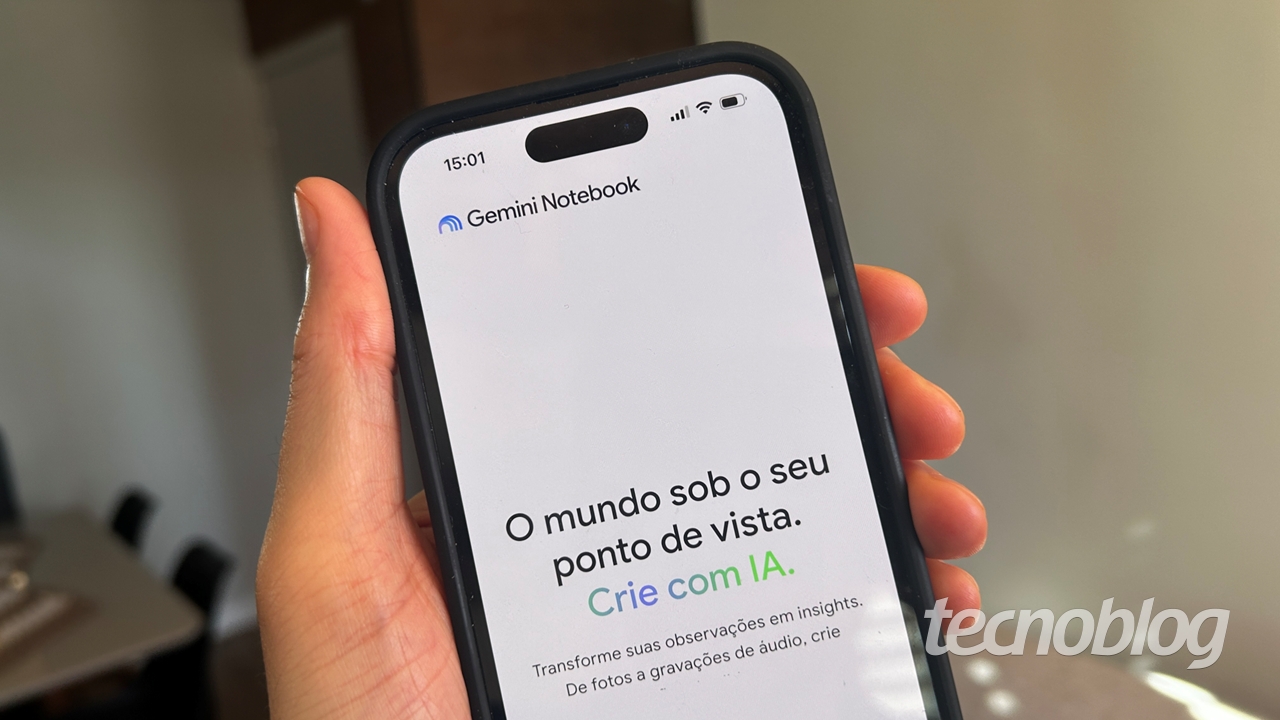 Google muda nome do NotebookLM para Gemini Notebook