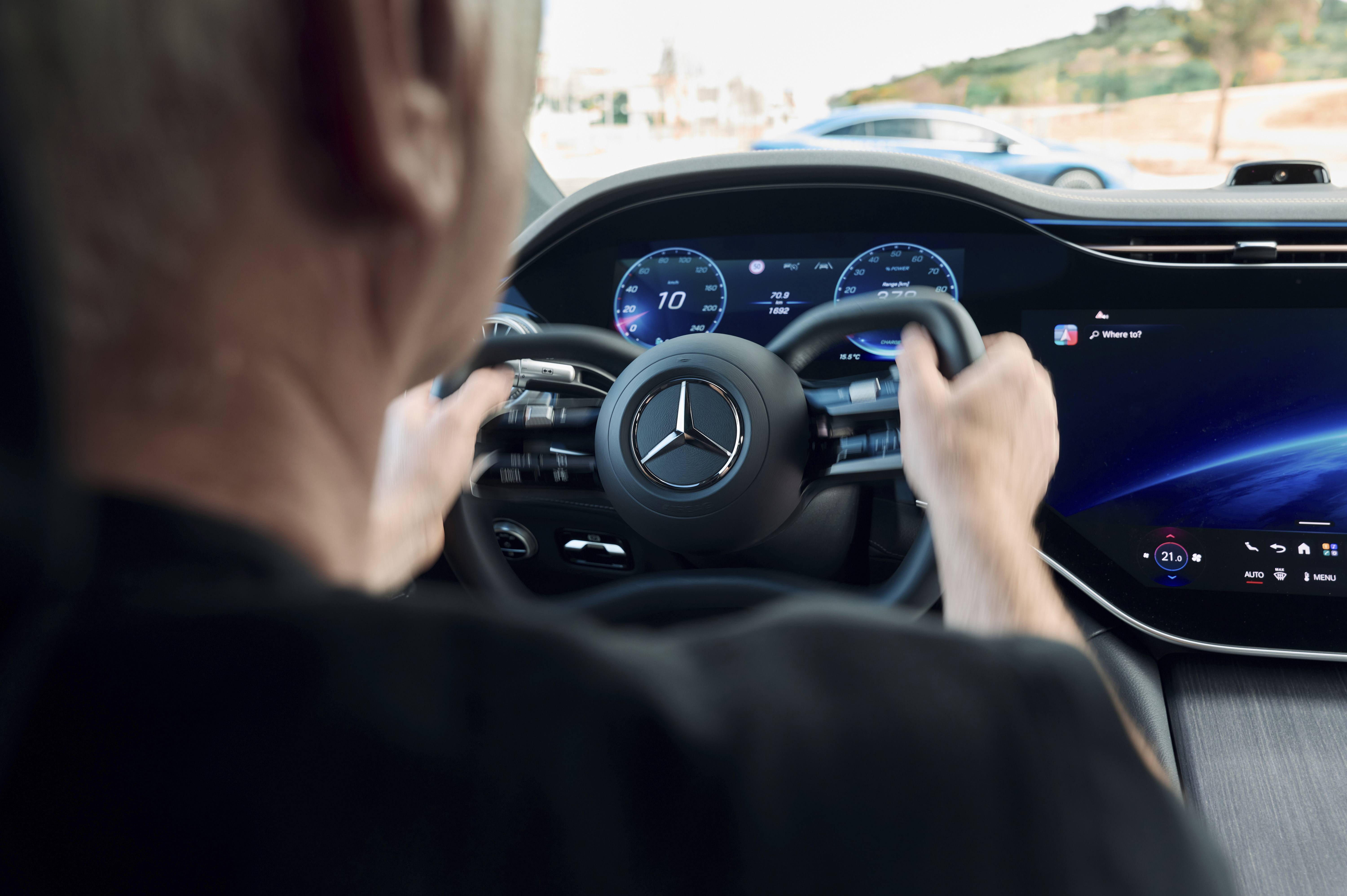 Mercedes adds steer-by-wire — and a dang steering yoke — to the EQS