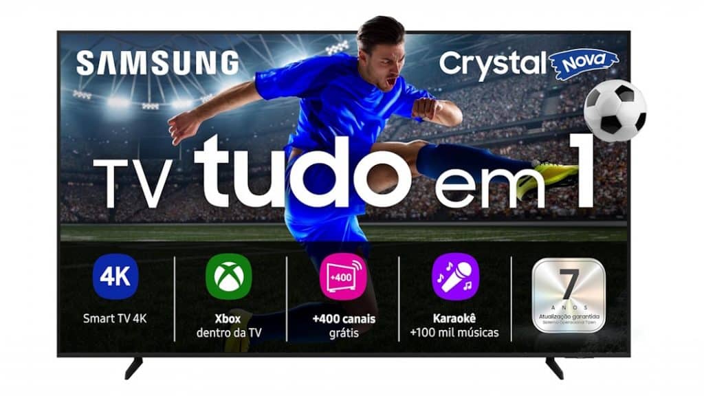 TV grande em oferta: modelo de 65 polegadas da Samsung com desconto no 4.4
