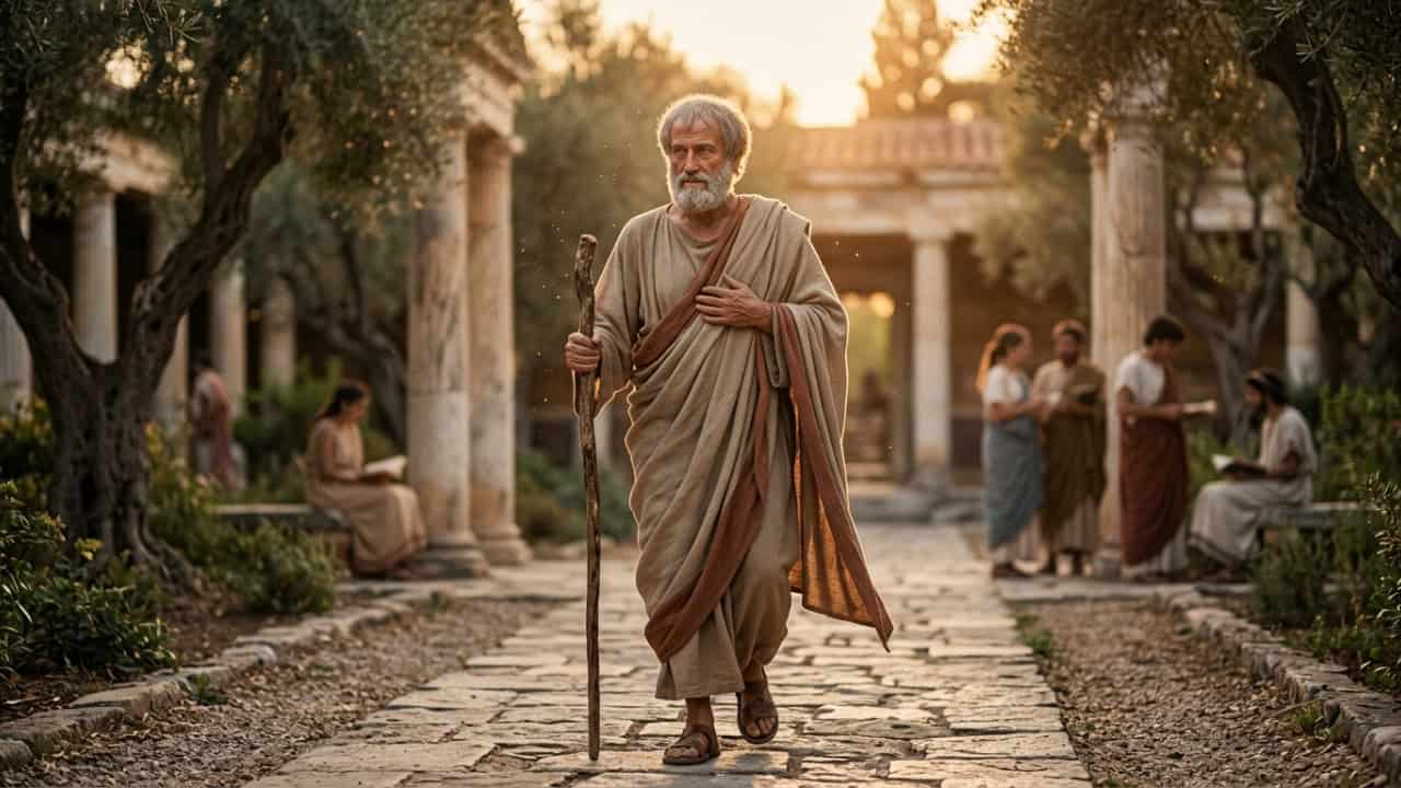 Aristóteles, filósofo: “A felicidade depende de nós mesmos.”