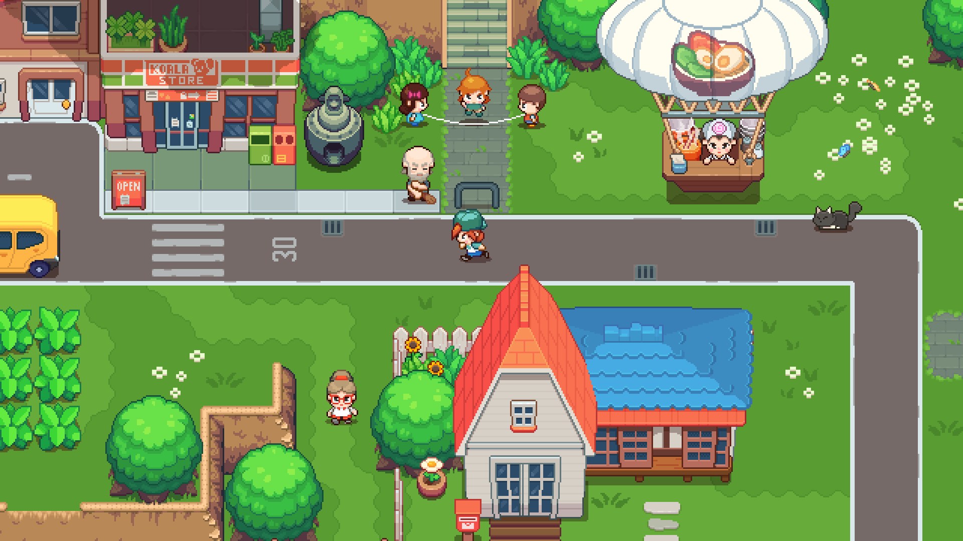 A classic Zelda-style adventure, but a lot more cozy