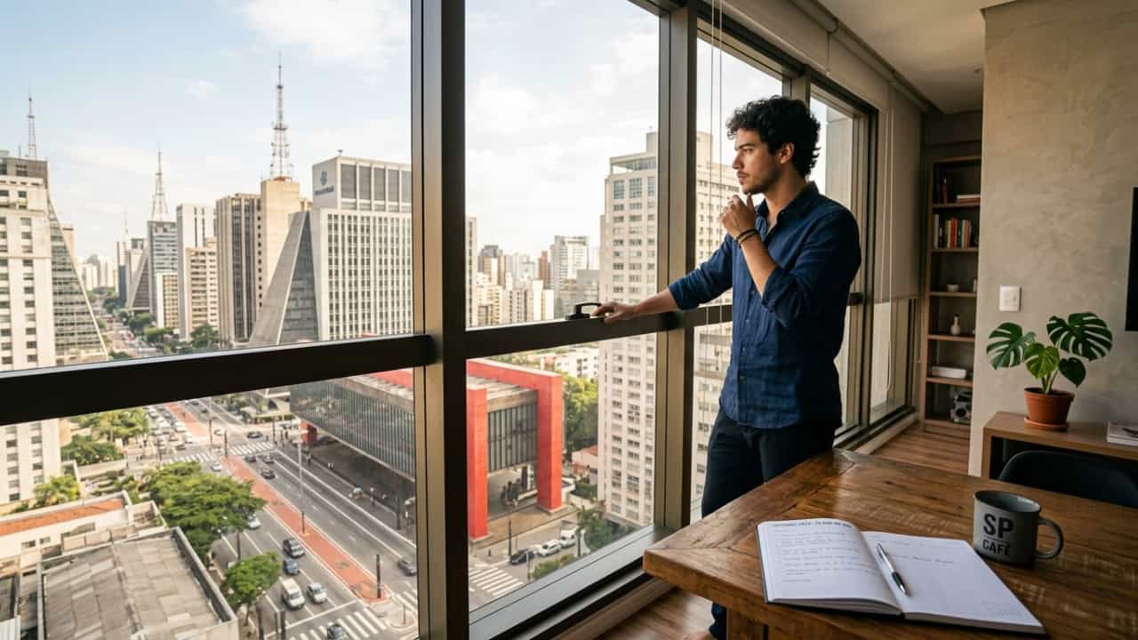 Quanto custa morar sozinho em São Paulo em 2026?