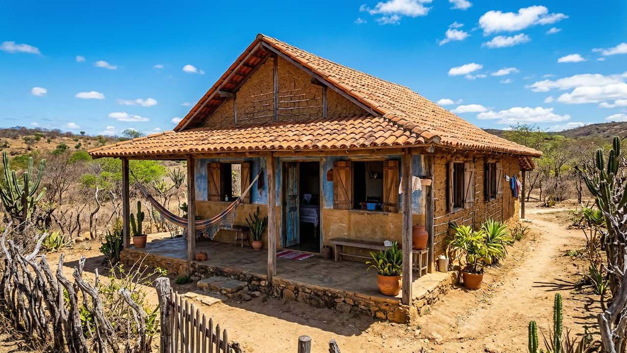 Mesmo no calor intenso, essas casas ficam frescas sem usar ar-condicionado