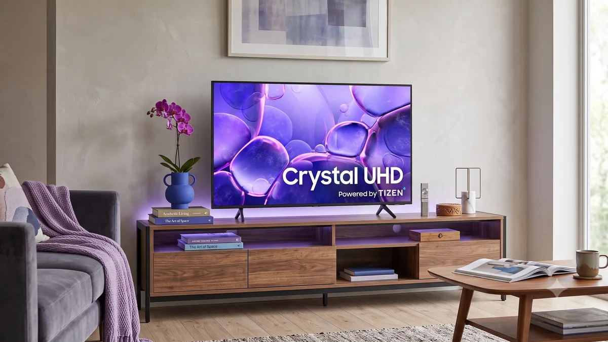 Smart TV Samsung 50" Crystal 4K despenca para R$ 2.078 com cupom