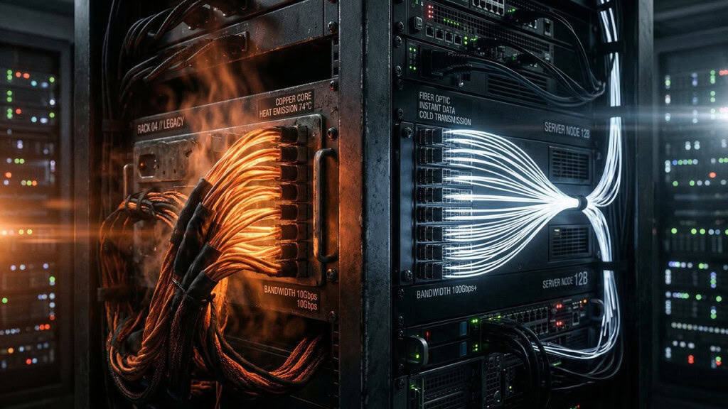 Chips conectados a laser em vez de cabos: Parece ficção científica, mas tem como objetivo revolucionar data centers