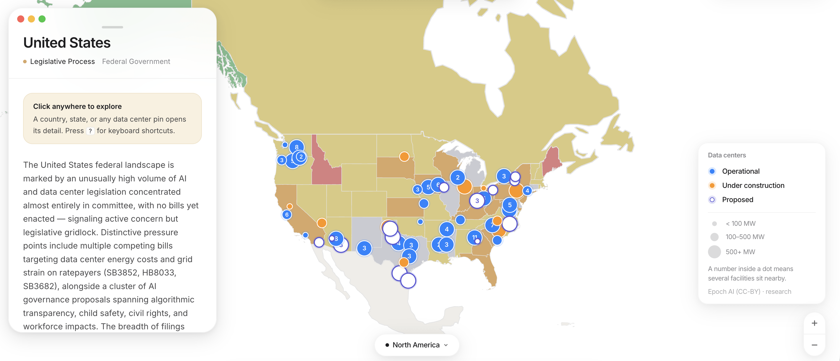 Use this map to find the data centers in your backyard